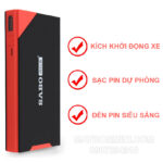 khoi dong xe may oto khi het binh