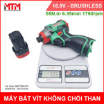 khoi luong may bat vit khong choi than 16V8 1750rpm 55Nm MTM