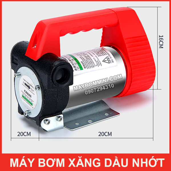kich thuoc may bom xang dau RED Smartpumps