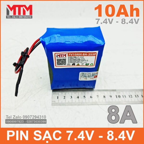 kich thuoc pin 2s 18650 chieu ngang