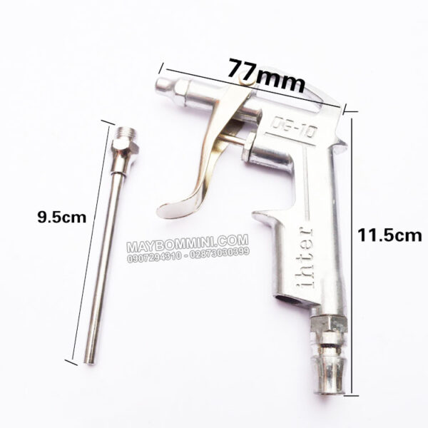 kich thuoc sung xit hoi khi nen DG 10