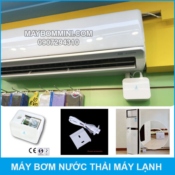 lap dat va su dung may bom nuoc thai cho may lanh may dieu hoa gia dinh