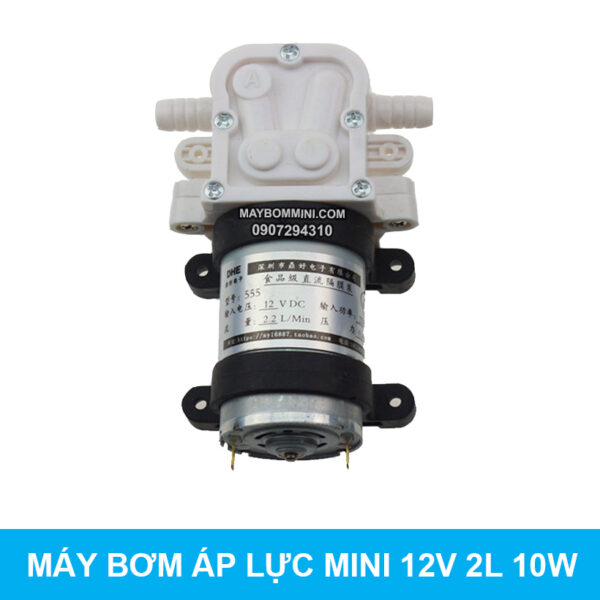 lmay bom ap luc mini 12v 2l 10w