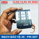 mach bao ve 12V 500A xe may binh ac quy pin sat