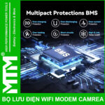 mach bao ve BMS Bo nguon du phong wifi modem camera USB 5V 12V 5A su dung