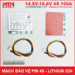 mach bao ve va can bang pin 3v7 4s 100a