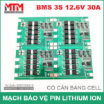 mach can bang va bao ve 3S 30A 12V
