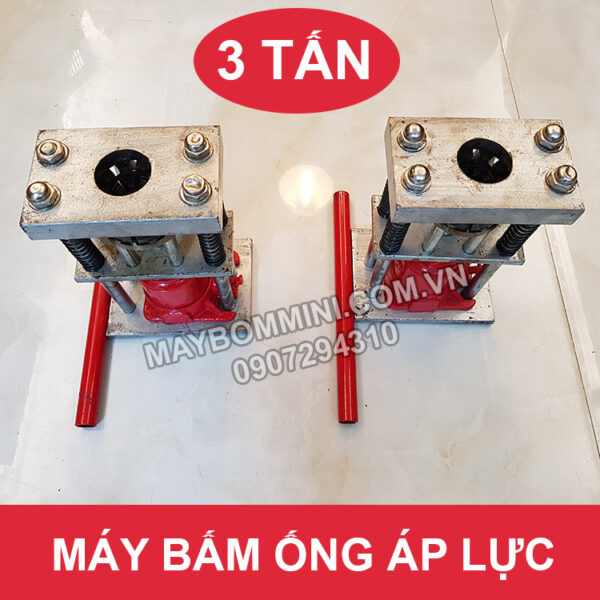 may bam ong rua xe ap luc cao