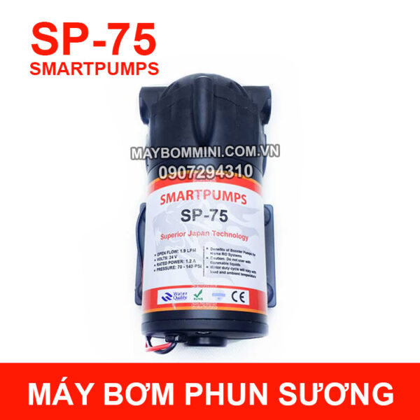 may bom RO phun suong gia re