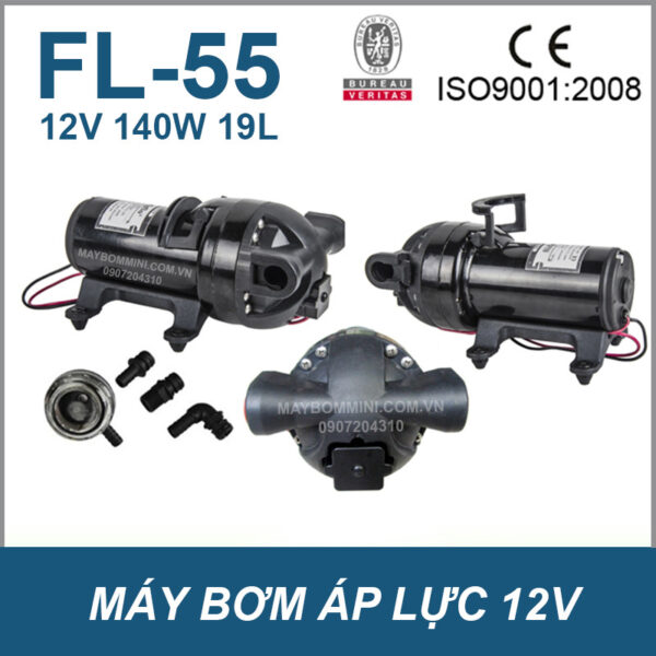 may bom ap luc 12v fl 55