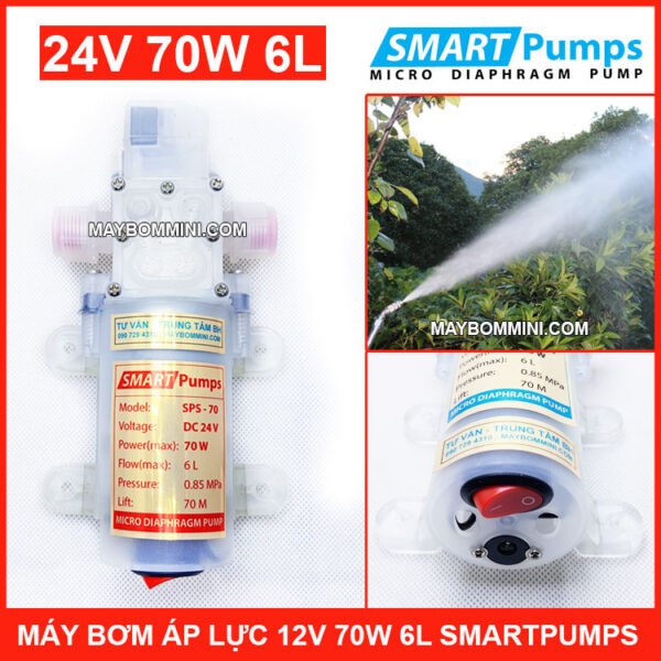 may bom ap luc 24v 70w Smartpumps