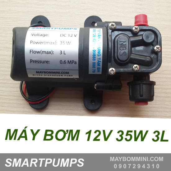 may bom ap luc mini 12v 35w 1