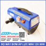 may bom ap luc mini 12v 80w maxpump MPYD