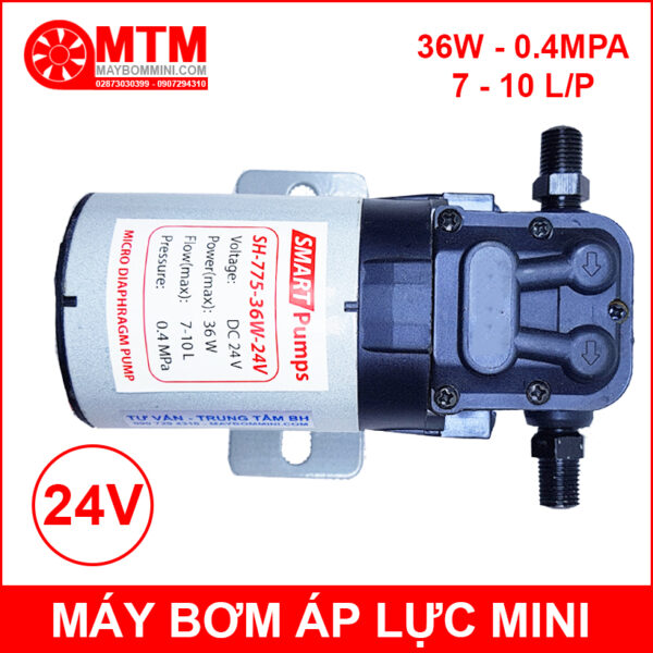 may bom ap luc mini 24v