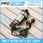 may bom ap luc mini propumps 220v 170M