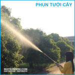 may bom ap luc phun tuoi cay