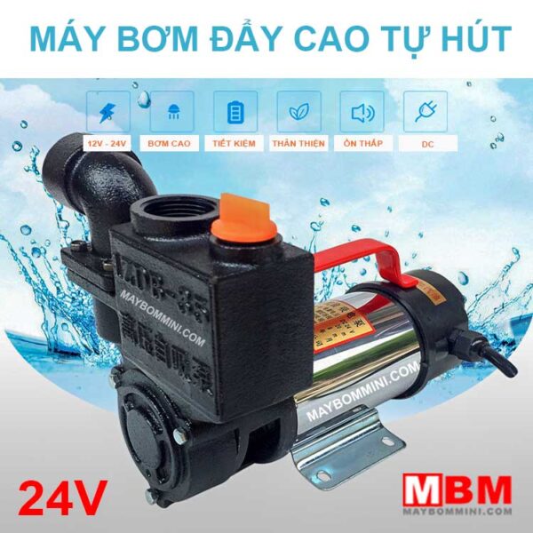 may bom cao tu hut 24v