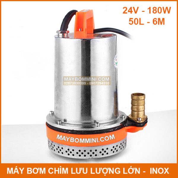 may bom chim 24v 180w 50l