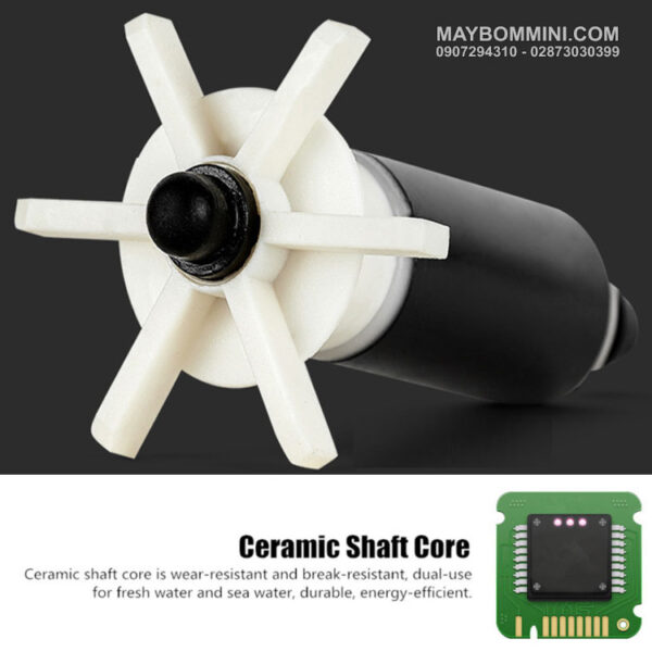 may bom chim cot canh quat bang su