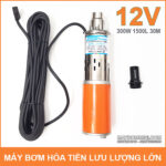 may bom chim gieng khoan 12v
