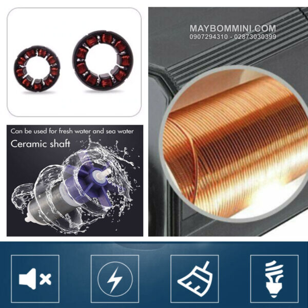 may bom chim khong choi than cong nghe moi cao cap