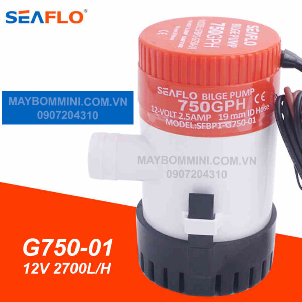 may bom chim nuoc thai 12v