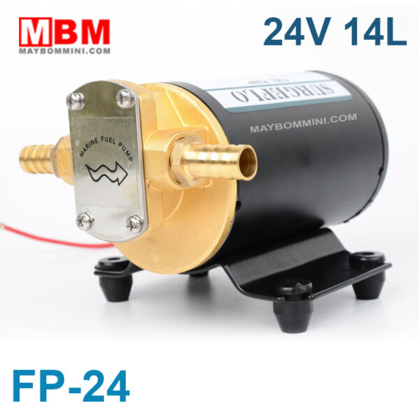 may bom dau diesel mini 24v