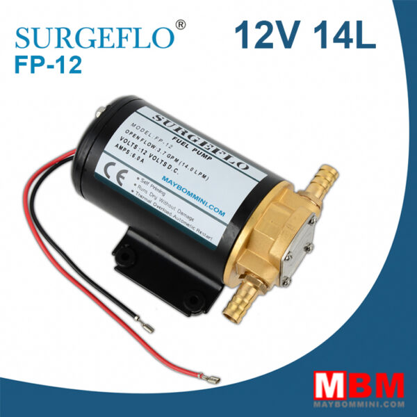 may bom dau do 12v surgeflo