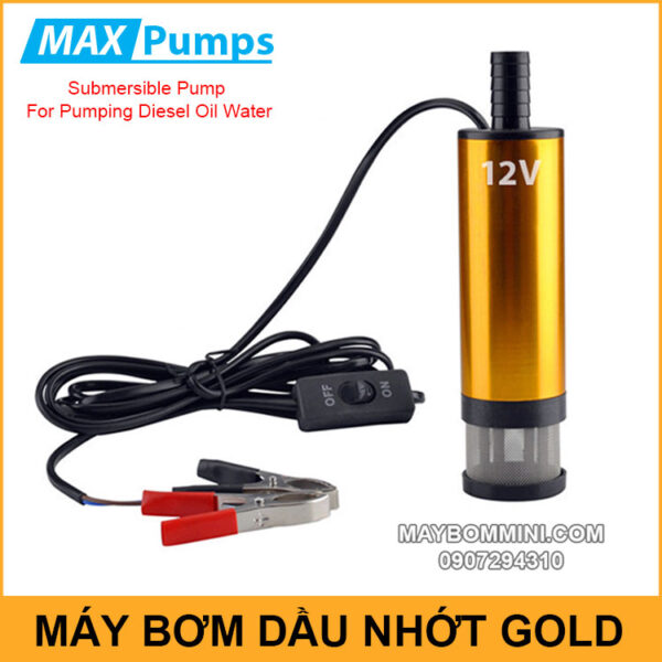 may bom dau nhot 12v gold Maxpumps