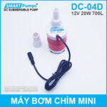 may bom ho ca mini 12v DC 04D