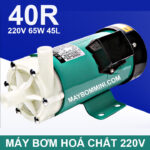may bom hoa chat 220v 40R