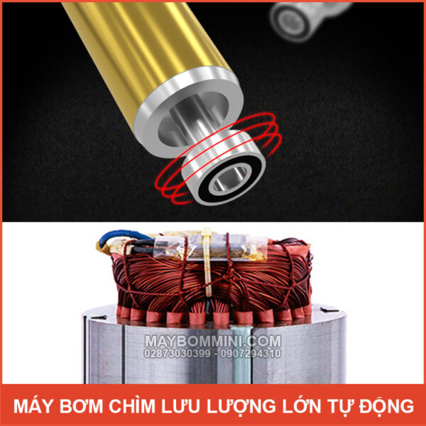 may bom khong choi than luu luong lon 220v