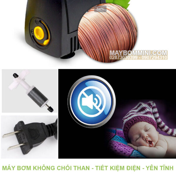 may bom khong choi than tiet kiem dien yen tinh