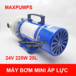 may bom mini 12v 220w 18l