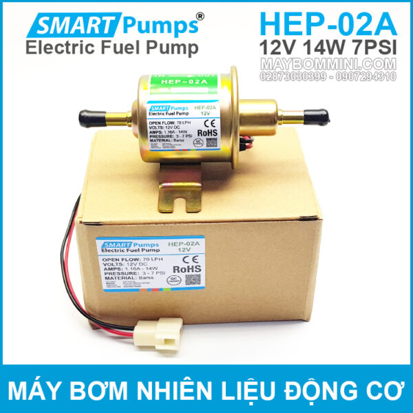 may bom nhien lieu dong co 12v HEP 02A