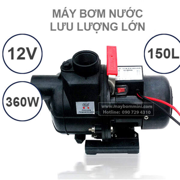 may bom nuoc 12v luu luong lon 1