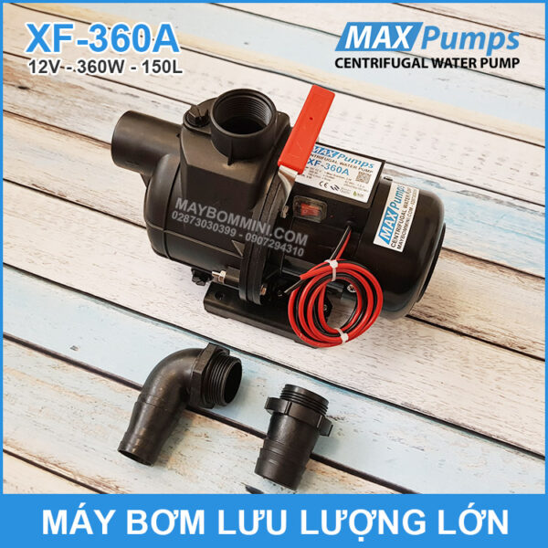 may bom nuoc 12v luu luong lon