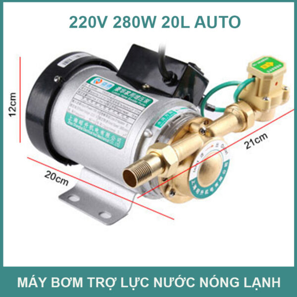 may bom nuoc 220v 280w 25l tro luc tang ap 1