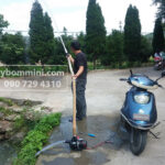 may bom nuoc binh ac qui