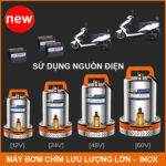 may bom nuoc dung binh ac quy