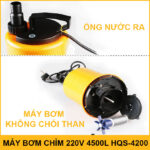 may bom nuoc khong choi than