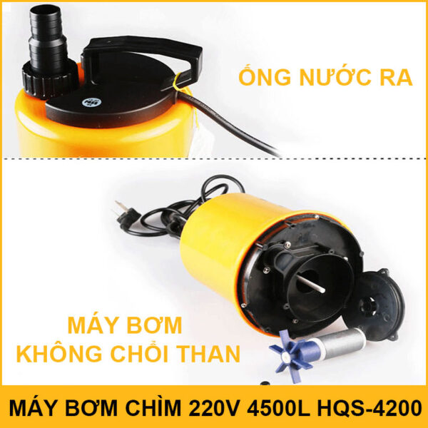 may bom nuoc khong choi than