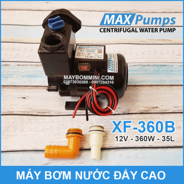 may bom nuoc len cao 12v chinh hang