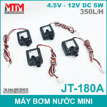 may bom nuoc mini 4V 12V 5W 350Lh Solar DC Water pump