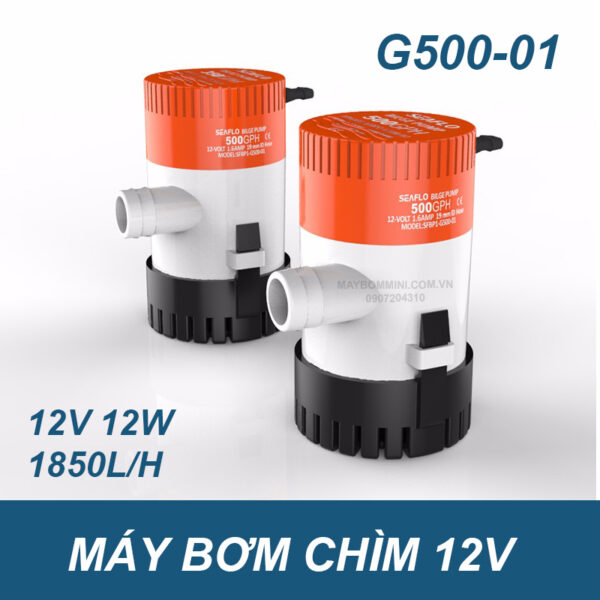 may bom nuoc ngap 12v an toan