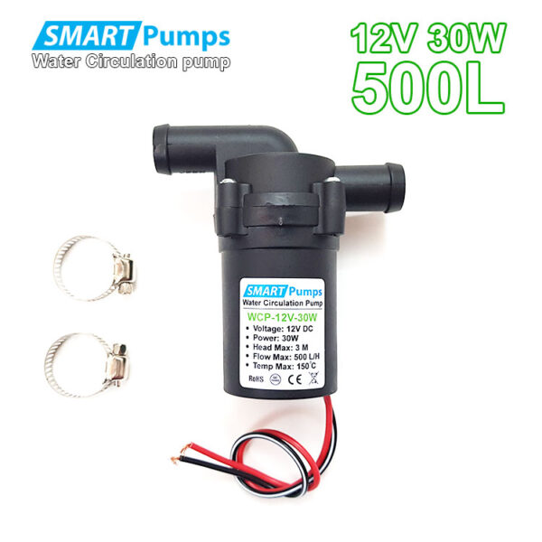 may bom nuoc nong tan nhiet 12v 30w 500l