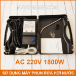 may bom phun xit rua hoi nuoc 220v 1800w