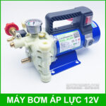 may bom phun xit rua xe ve sinh may lanh 12v