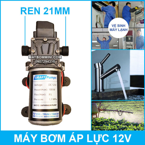 may bom ren 21mm tu dong tang ap