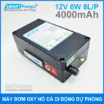may bom suc khi oxy ho ca du phong 12v 4000mah